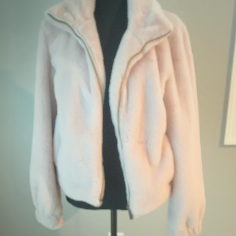 Tan Faux Fur Jacket